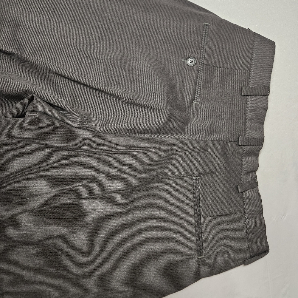 Vtg Haggar Slacks Grey Pleated City Casuals EUC Men's Made In USA - Picture 7 of 8